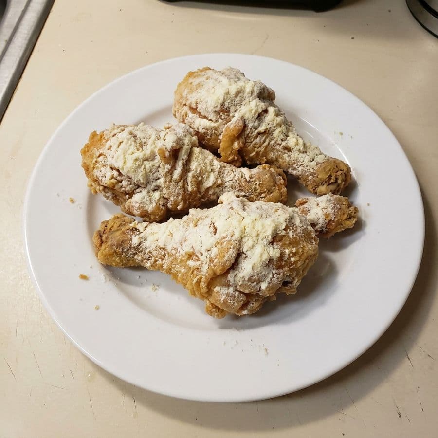 Cheesy Snow Drumsticks