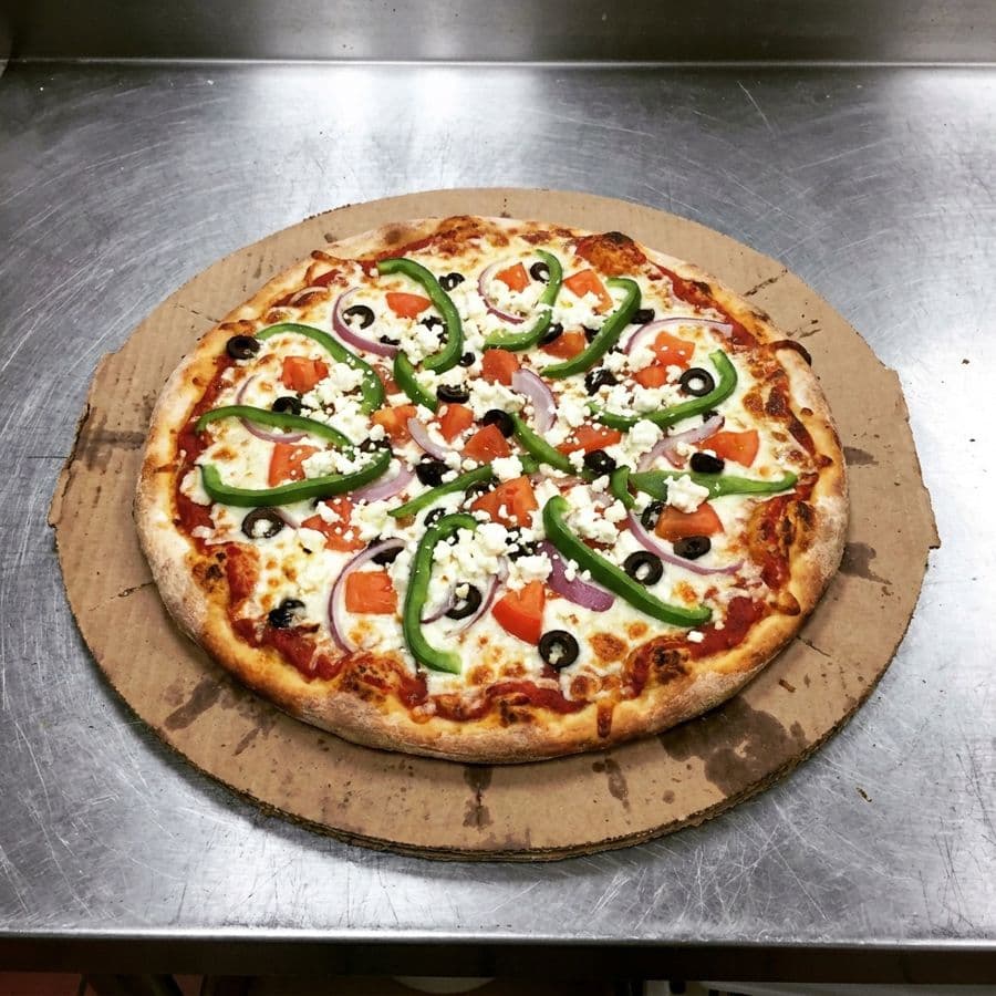 Mediterranean Veggie Pizza