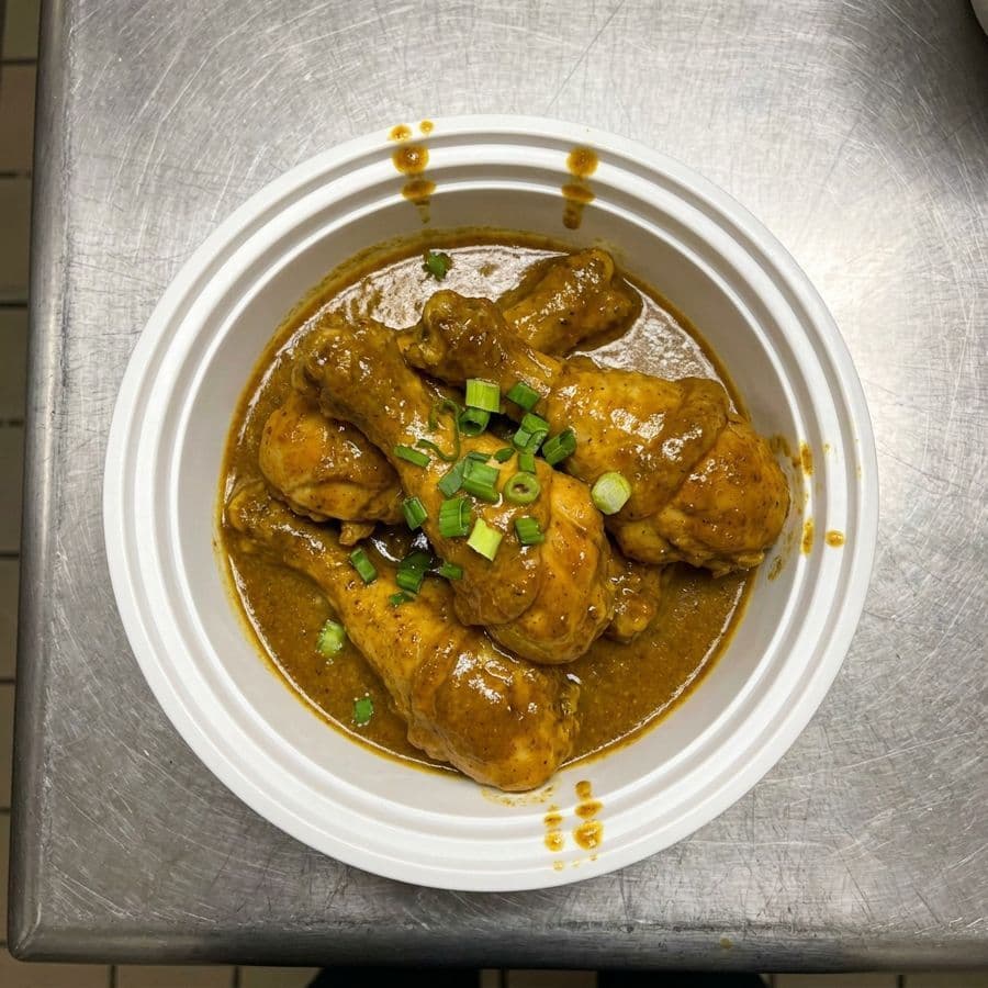 Golden Curry Drumsticks
