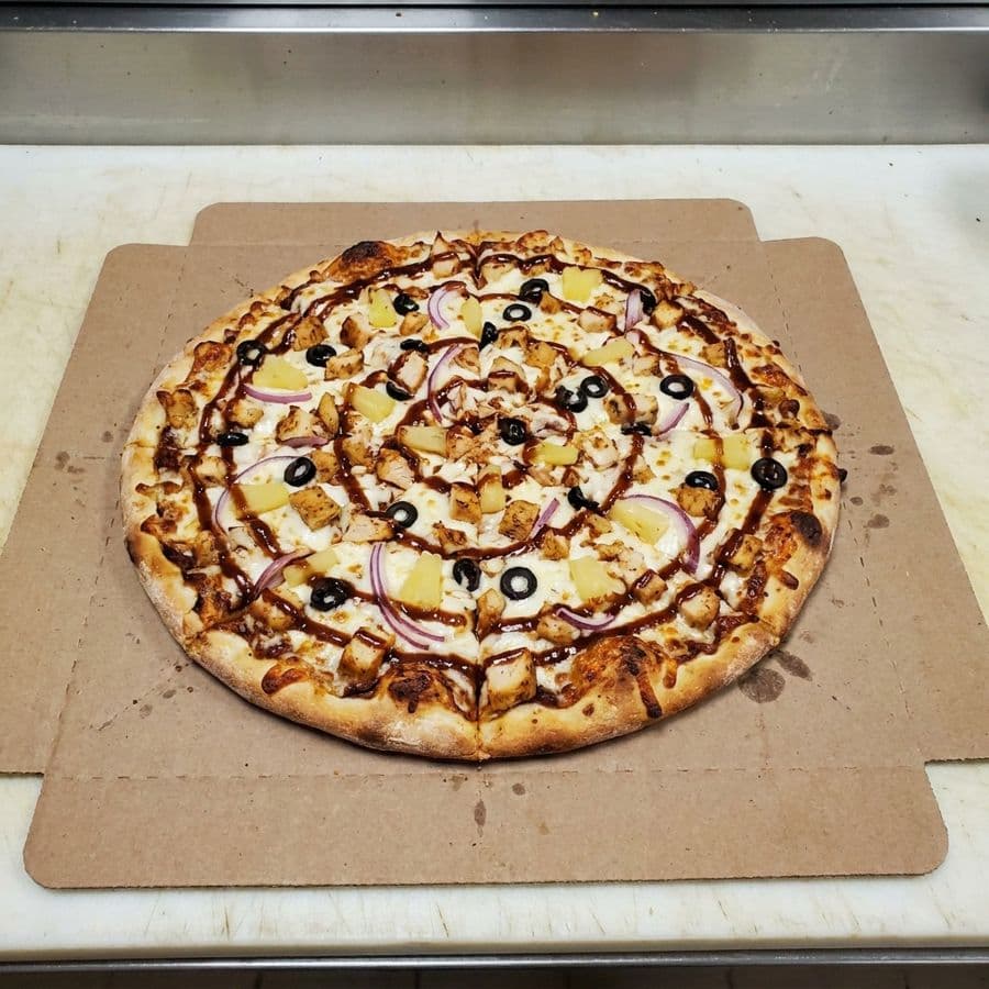 BBQ Chicken Pizza (Halal)