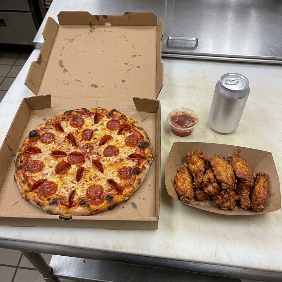 Wings & Pizza Deal